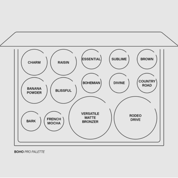 NIB - OFRA Pro Palette - Boho - Picture 4 of 12